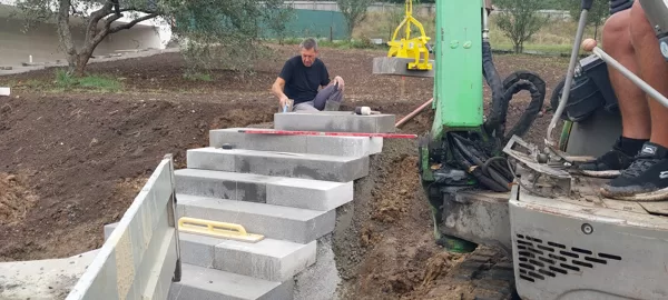 Blokklépcső